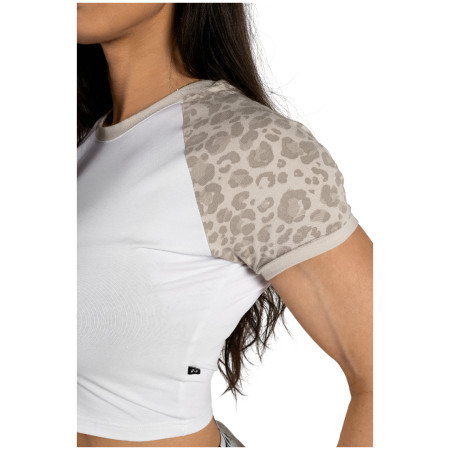 T-shirt femme Nebbia Crop Top Leopard '97 Primal