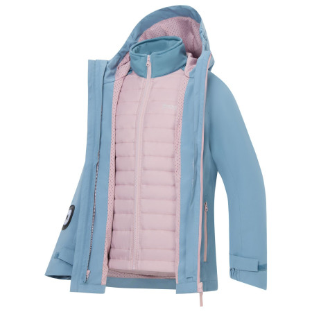 Veste d'hiver fille Regatta Girls Trekktain 3-in-1 II DusBluPwLil