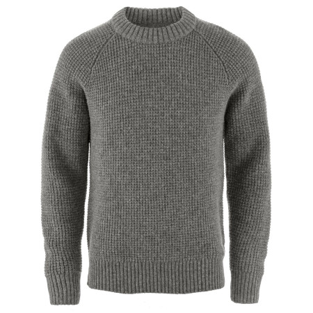 Chandail homme Fjällräven Övik Waffle Knit M gris Grey