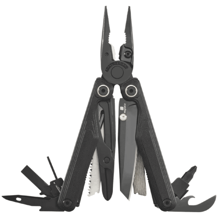 Outil multifonction Leatherman Wave Alpha + Bit Kit noir OBSIDIAN