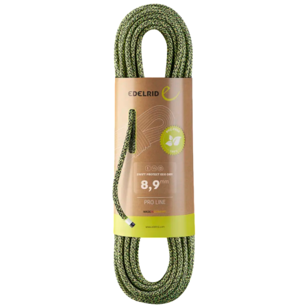 Corde Edelrid Swift Protect Eco Dry 8,9mm vert 022 night-green