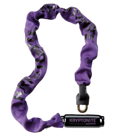 Antivol vélo Kryptonite Keeper 785 Integrated Chain 85 cm violet Purple