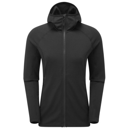 Sweat-shirt femme Montane Fem Protium Hoodie vert Black