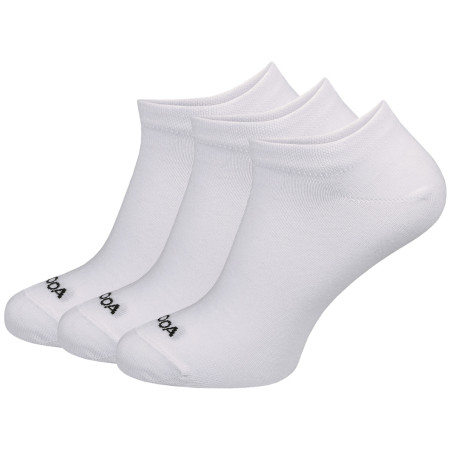 Chaussettes MOOA Essential Low 3-pack blanc white