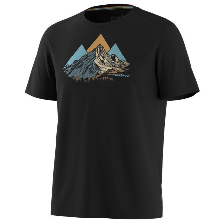 T-shirt fonctionnel homme Smartwool Triangle Mountain Active Short Sleeve Graphic Tee