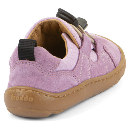 Baskets pour enfant Frodo Barefoot trekk Pink