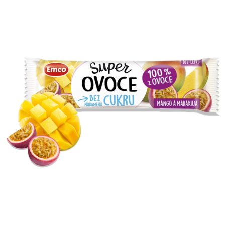 Barre Emco Super fruits mangue/maracuja 30g