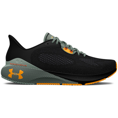 Chaussures de running hommes Under Armour HOVR Machina 3 noir / orange Black / Illusion Green / Orange Shock
