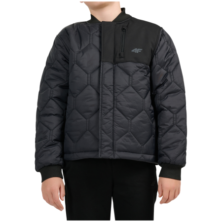 Veste softshell enfant 4F Jacket M324 Deep Black noir Deep Black