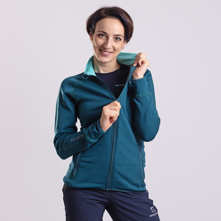 Veste polaire fonctionnelle femme Progress Tispa Merino