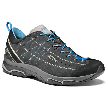 Chaussures randonnée femme Asolo Nucleon GV gris / bleu graphite/silver/cyan blue/A772