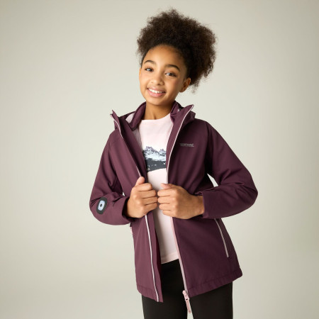 Veste d'hiver fille Regatta Girls Trekktain 3-in-1 II FigPowLilac