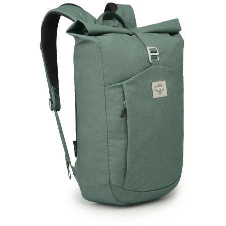 Sac à dos urbain Osprey Arcane Roll Top vert / vert claire pine leaf green