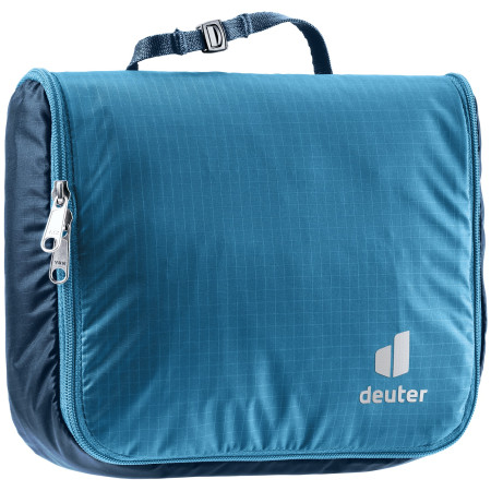 Trousse de toilette Deuter Wash Center Lite I bleu / blanc wave-ink