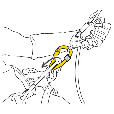 Poulie Petzl Rollclip Z Screw-Lock