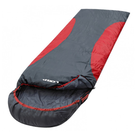 Sac de couchage Loap Emmet noir / rouge