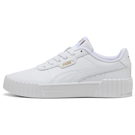 Chaussures enfant Puma Carina 3.0 Jr White-Gold