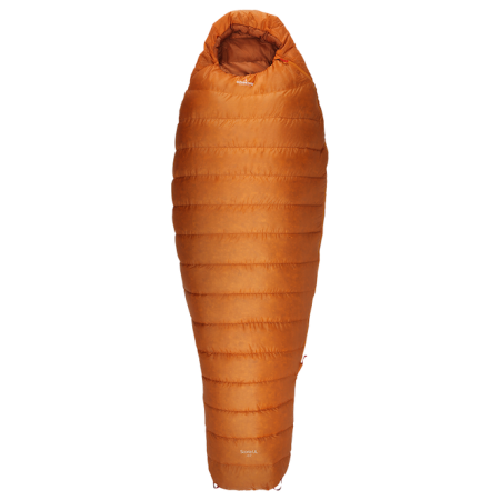 Sac de couchage en plumes Robens Scoria UL +6°C Long orange Orange