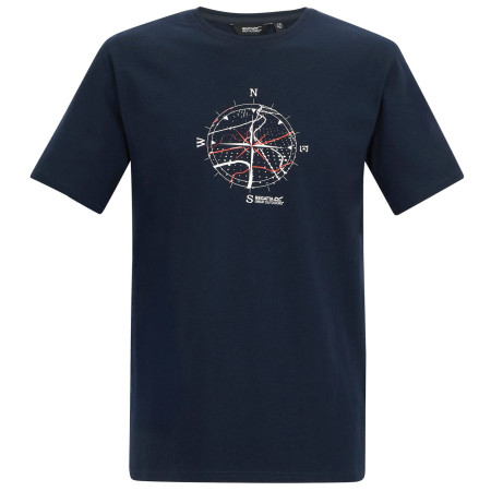 T-shirt homme Regatta Cline IX bleu foncé Navy Compass