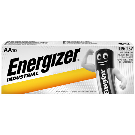 Pile Energizer Industrial AA/10 argenté