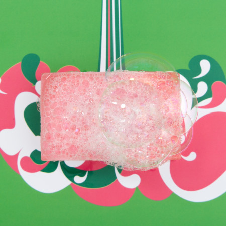 Gel douche Totally Solid Solid Shower Gel - Mint & Grapefruit
