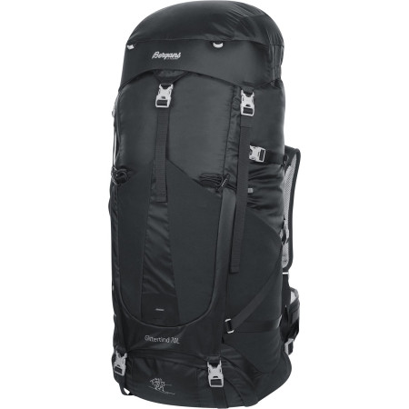 Sac à dos Bergans Glittertind 70L Medium vert Black/SolidGrey