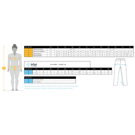 Patalon femme Kilpi Dione-W (2023)