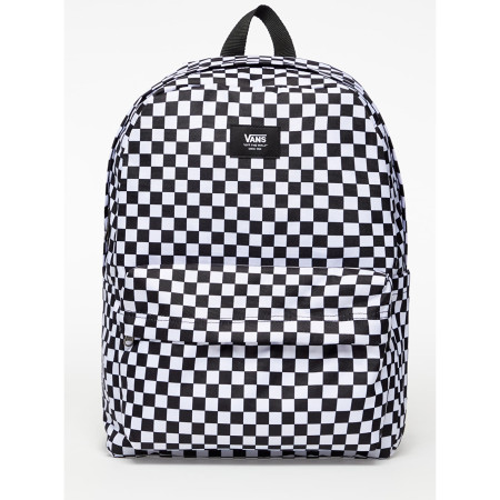 Sac à dos Vans MN Old Skool Check Backpack blanc / noir Black/White