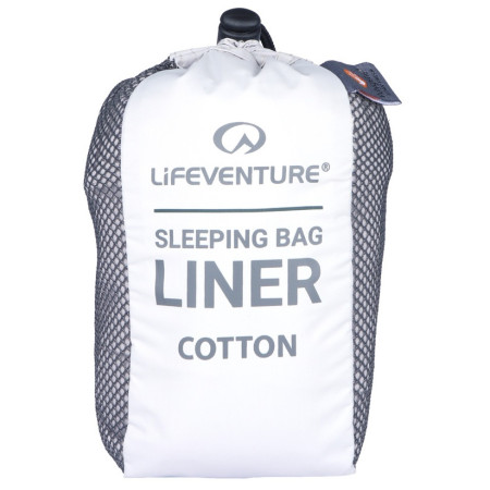 Doublure sac de couchage LifeVenture Cotton Sleeping Bag Liner, Rectangular