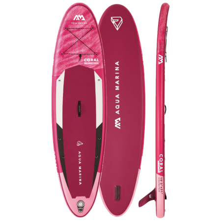 Planche de stand-up paddle Aqua Marina Coral 10‘2" violet
