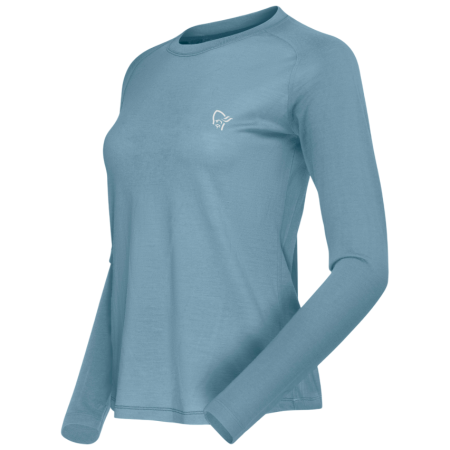 T-shirt femme Norrona femund pureUll Long Sleeve