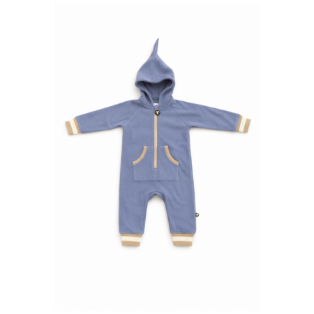 Combinaison bébé DucKsday Polar Fleece Twin/Blue bleu Blue/Sand