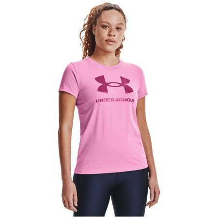 T-shirt femme Under Armour Live Sportstyle Graphic SSC 2021 rose PlanetPink//MeteorPink