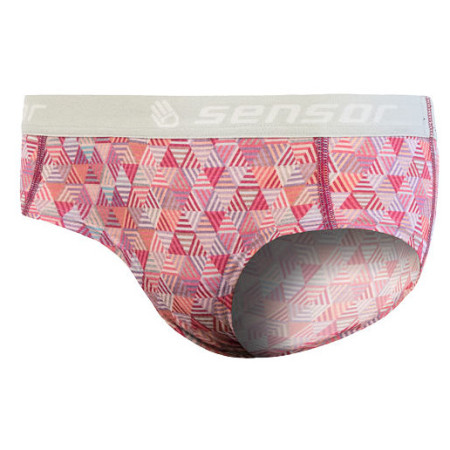 Culotte Sensor Merino Impress violet Lilla/Pattern