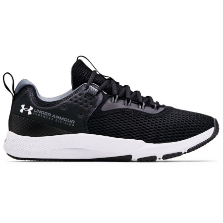 Chaussures de running hommes Under Armour Charged Focus noir / blanc Black/HaloGray/HaloGray