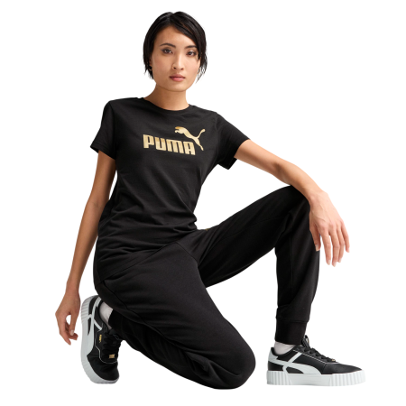 T-shirt femme Puma ESS NO. 1 LOGO Metallic Tee