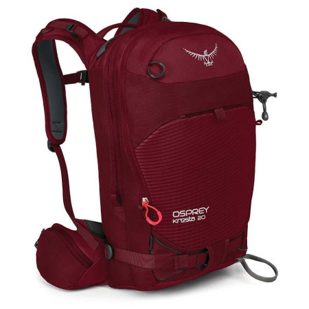 Sac à dos femmes Osprey Kresta 20L rouge RosewoodRed