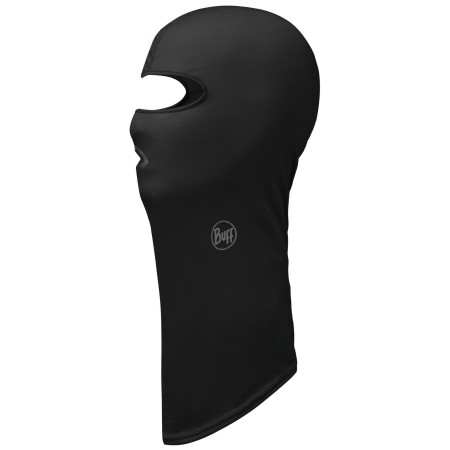 Cagoule enfant Buff LW Merino Wool Balaclava vert SolidBlack