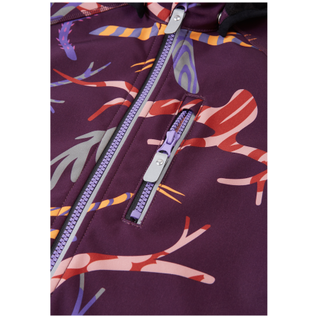 Veste softshell enfant Reima Vantti Deep Purple