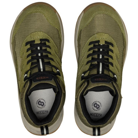 Chaussures enfant Keen Hightrail Mid Wp Youth Dark Olive