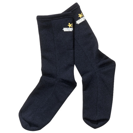 Chaussettes Warmpeace Powerstretch vert Black