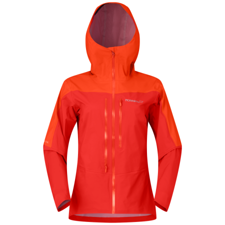 Veste femme Norrona falketind dri1 Jacket orange Aura Orange