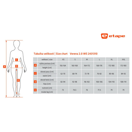 Patalon femme Etape VERENA 2.0 WS
