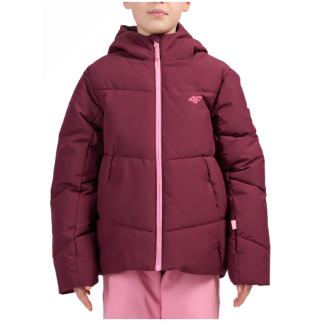 Veste de ski enfant 4F Technical Jacket F1194 Burgundy bordeau Burgundy