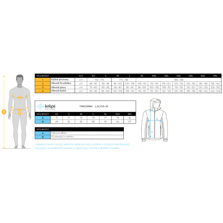 Sweat-shirt homme Kilpi Lagoa-M