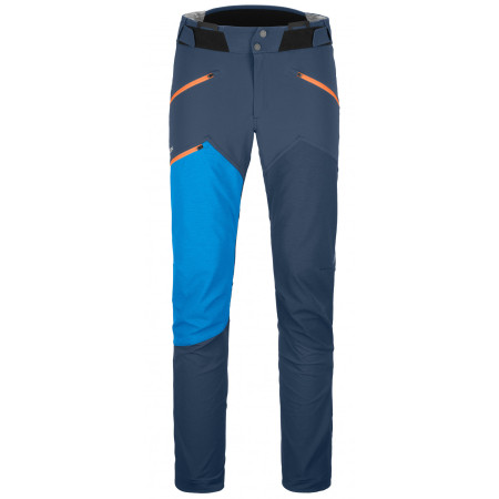 Pantalon homme Ortovox Westalpen Softshell Pants M bleue BlueLake