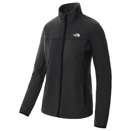 Sweat-shirt femme The North Face W Homesafe Full Zip Fleece vert TNF BLACK/TNF BLACK