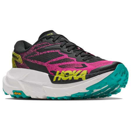Chaussures running femme Hoka Mafate X noir / rose Black / Neon Dragonfruit