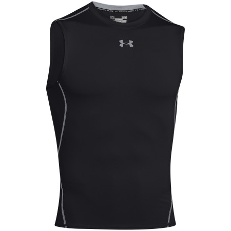 Débardeur fonctionnel hommes Under Armour Hg Armour Sl vert Black/Steel