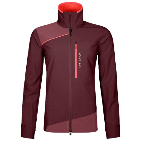 Veste femme Ortovox W's Pala Light Jacket rouge Winetasting